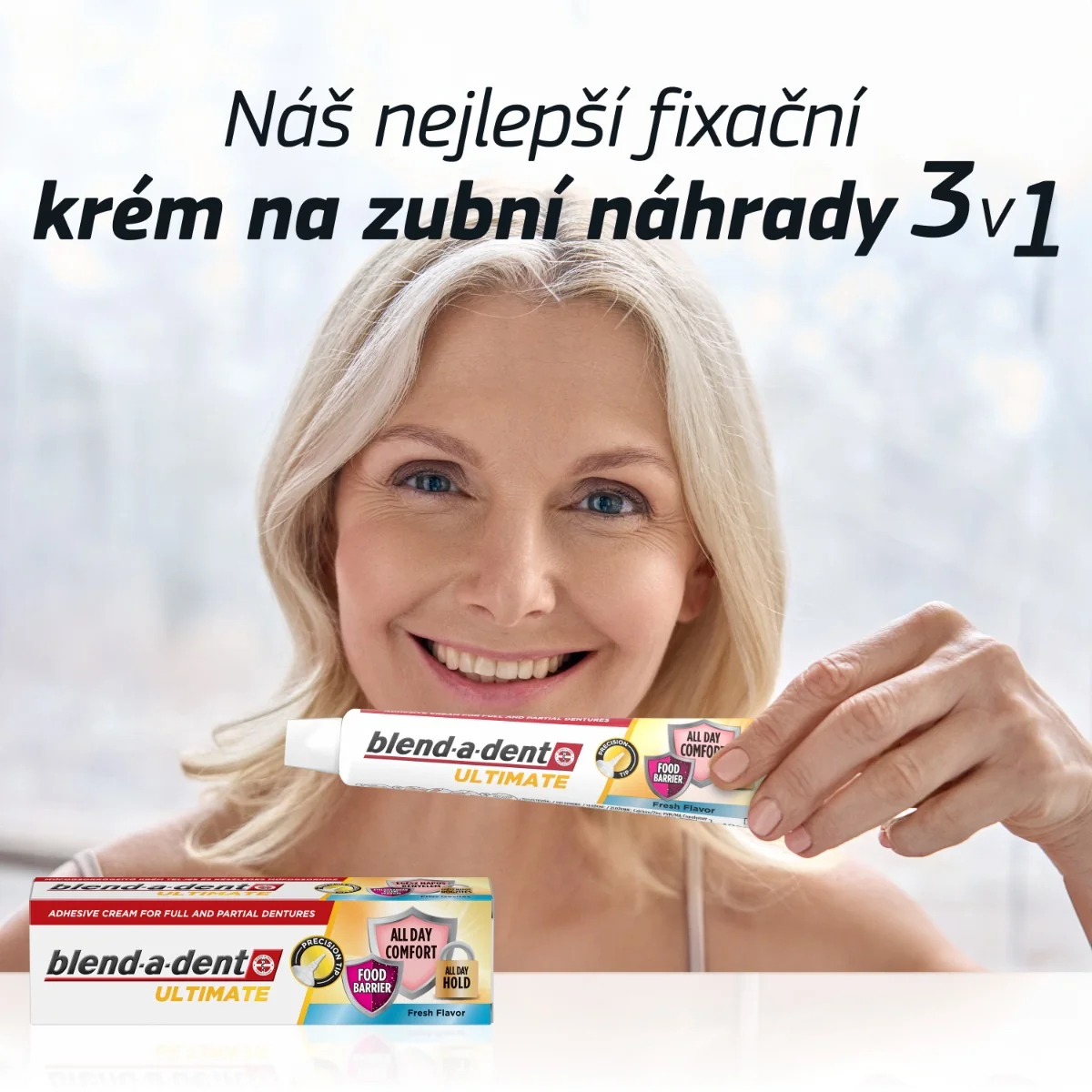 Blend-a-dent Ultimate Fresh fixační krém 40 ml