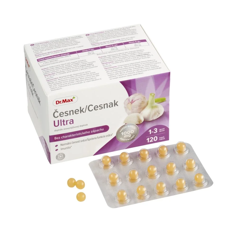 Dr. Max Česnek Ultra 120 kapslí