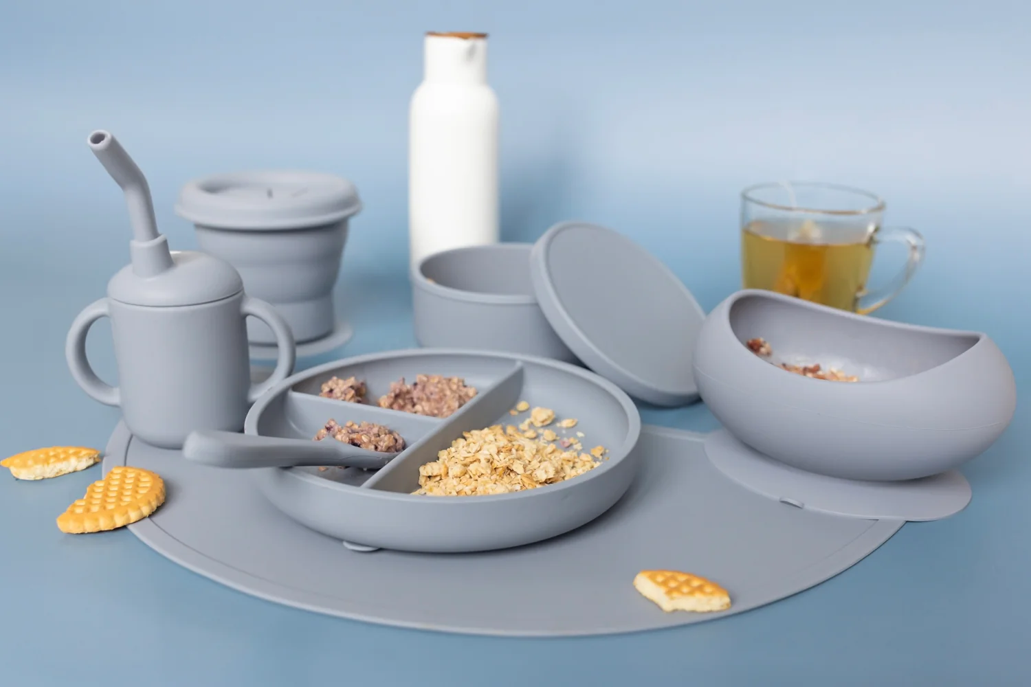 Zopa Silikonové prostírání podložka, Dove Grey 4