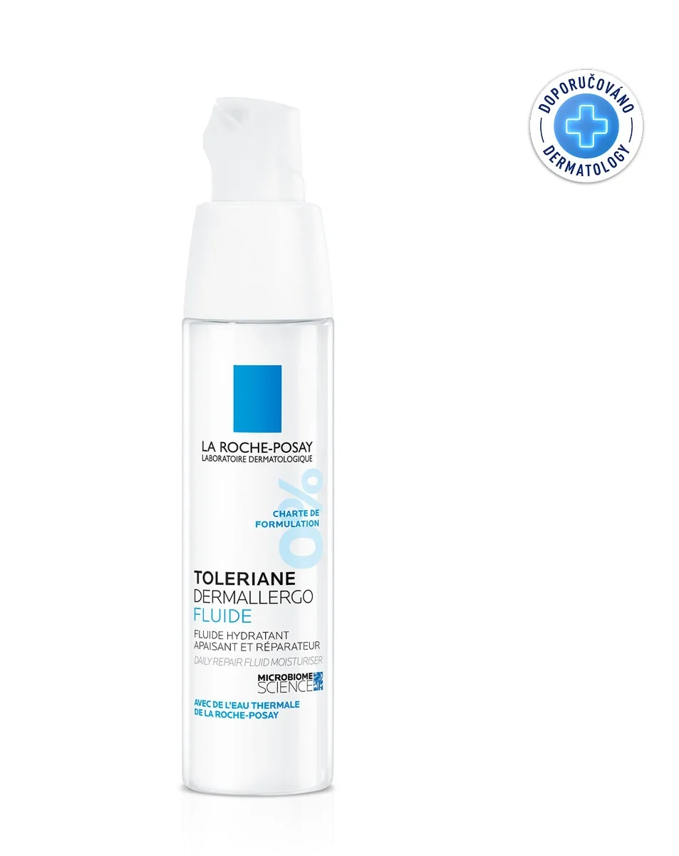La Roche-Posay Tolériane Dermallergo denní hydratační fluidní krém pro citlivou pleť 40 ml