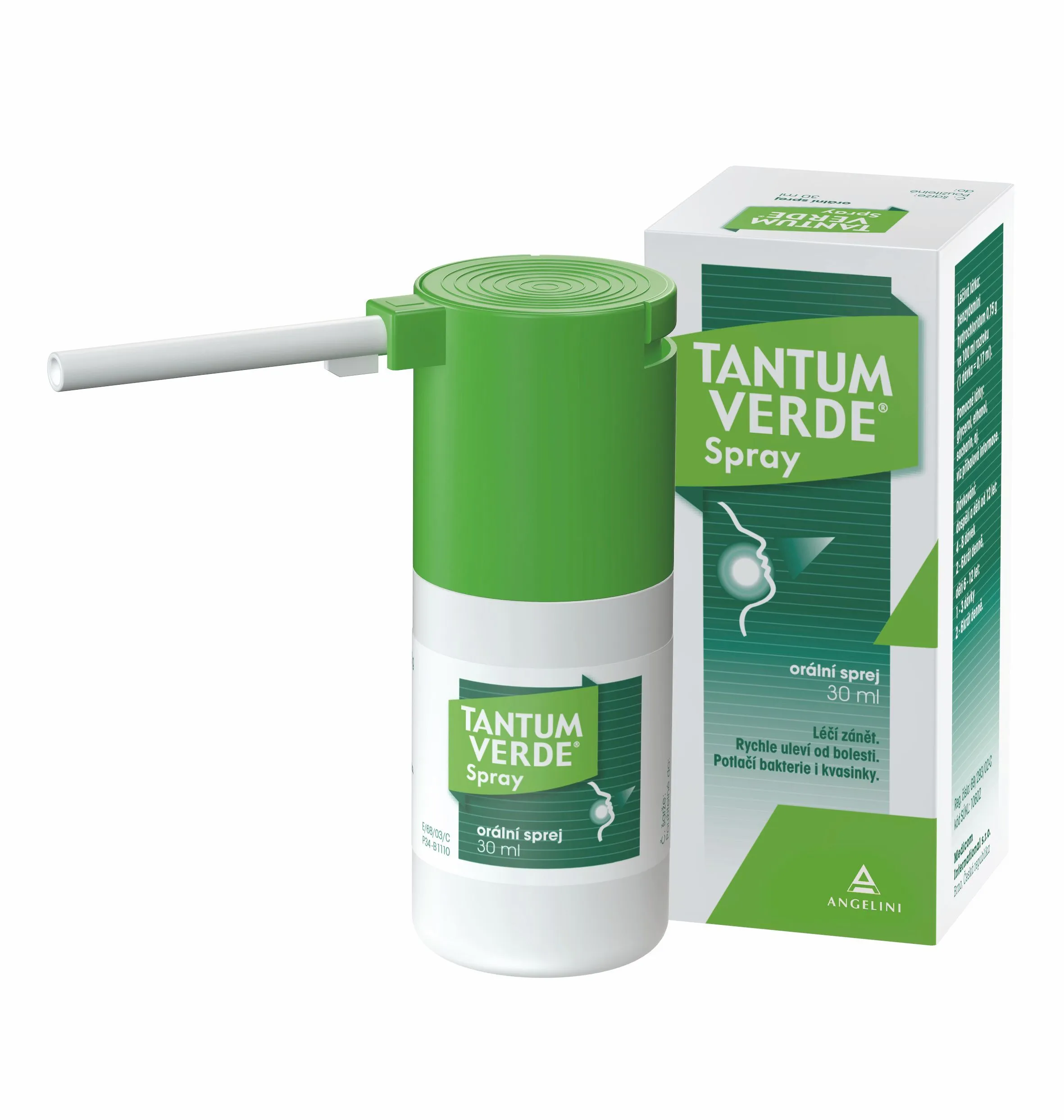 Tantum Verde Spray 0,15% ústní sprej 30 ml