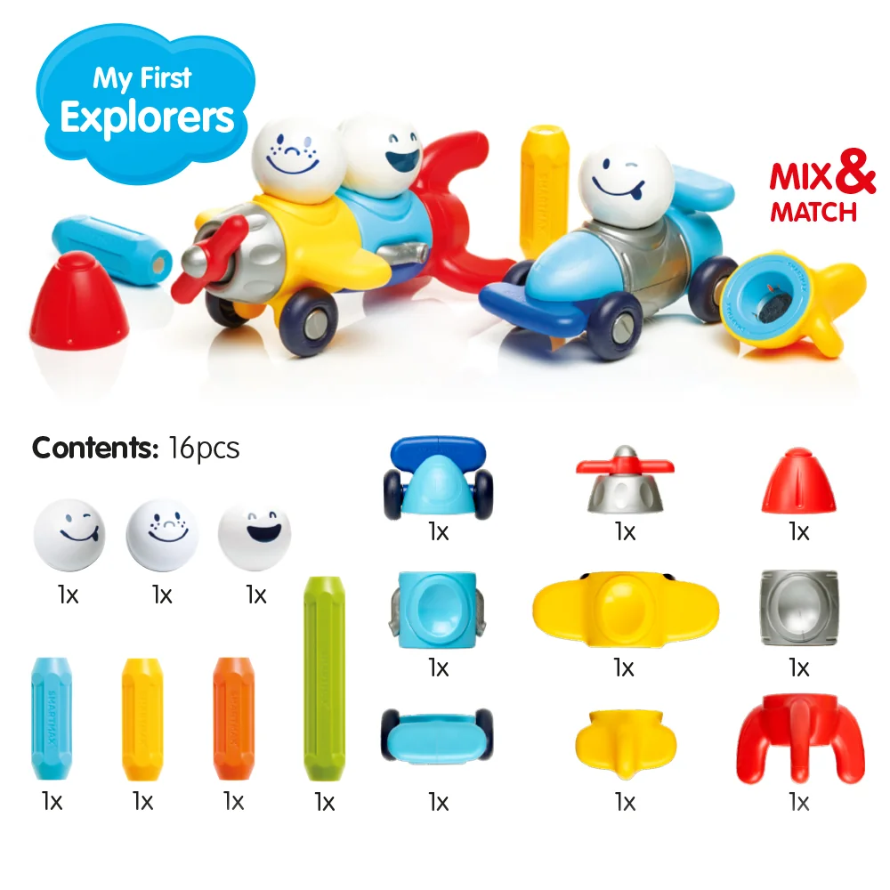 Smartmax Moji první dobrodruzi - 16 ks