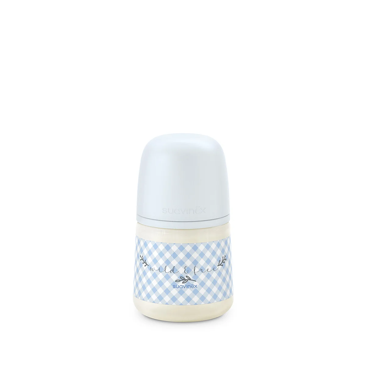 Suavinex Kojenecká láhev fyziologická WILD&FREE S 150 ml 1 ks modrá