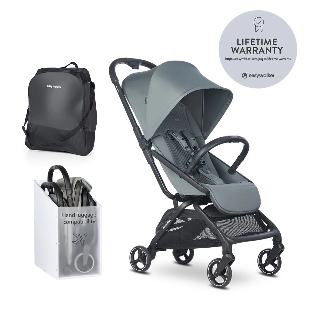 Easywalker Kočárek sportovní Rockey S Smooth Grey