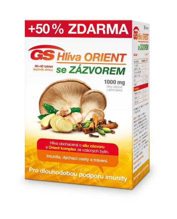 GS Hlíva Orient se zázvorem tbl.80+40