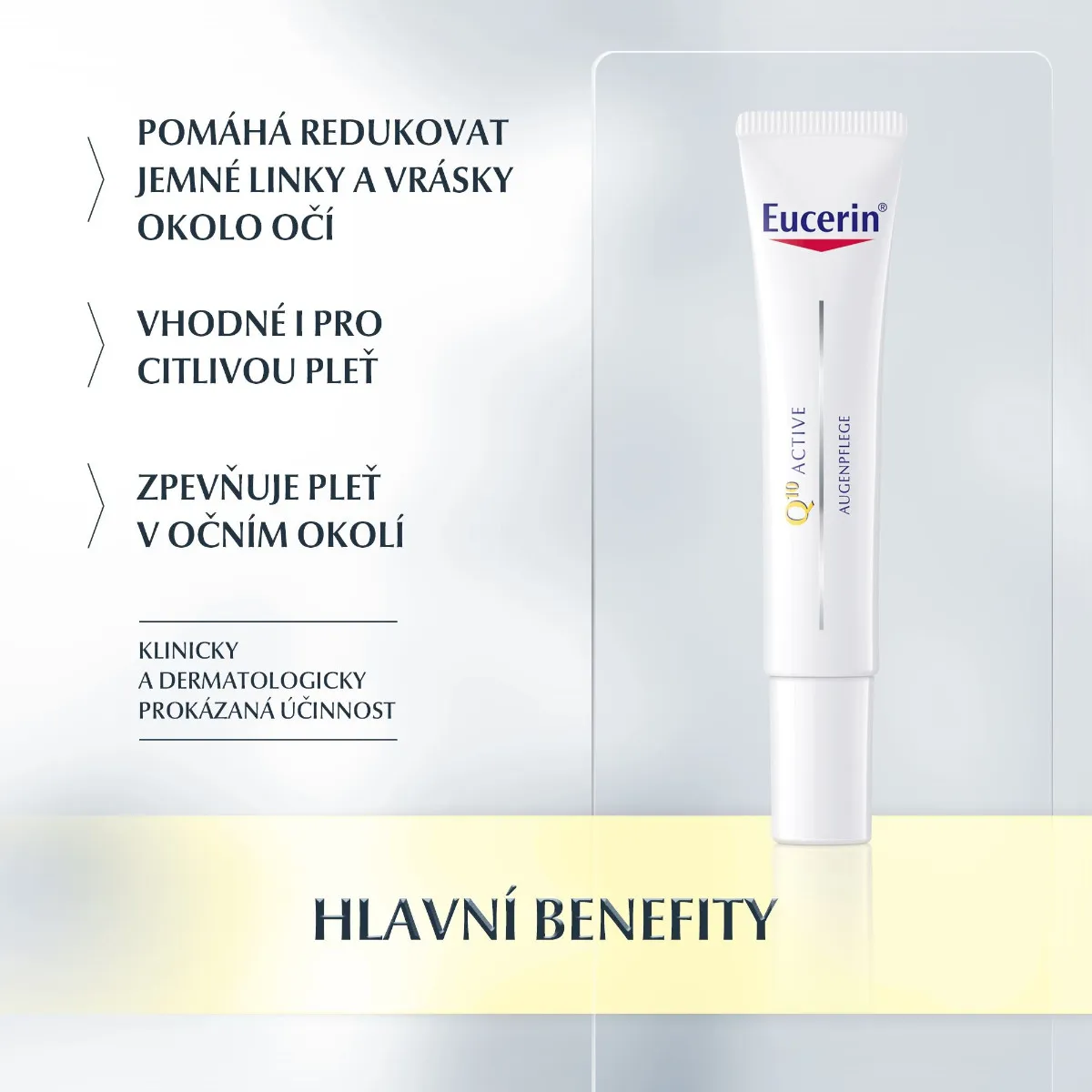 Eucerin Q10 active Oční krém proti vráskám 15 ml