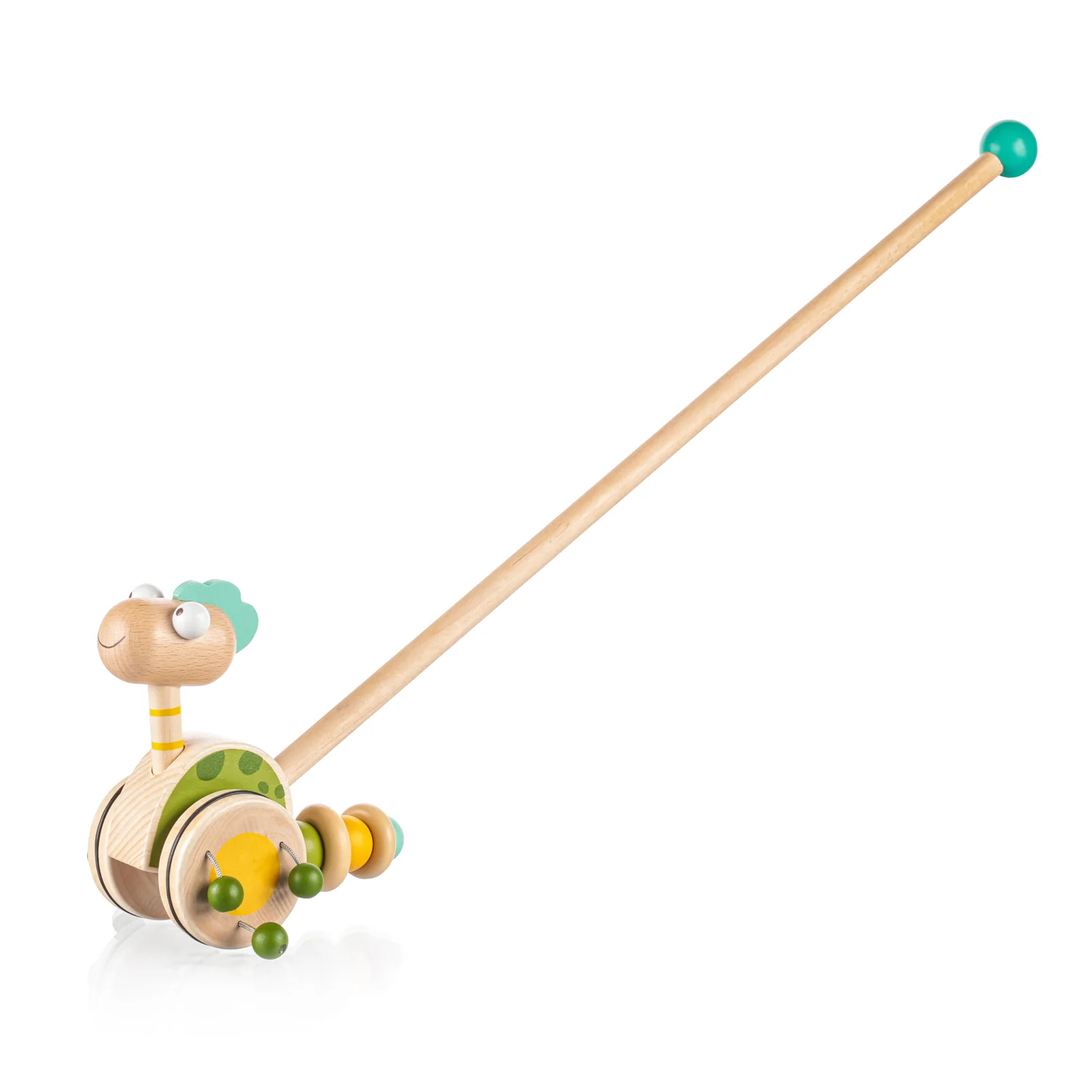 Zopa Dřevěný jezdík Dinosaurus, Green 3