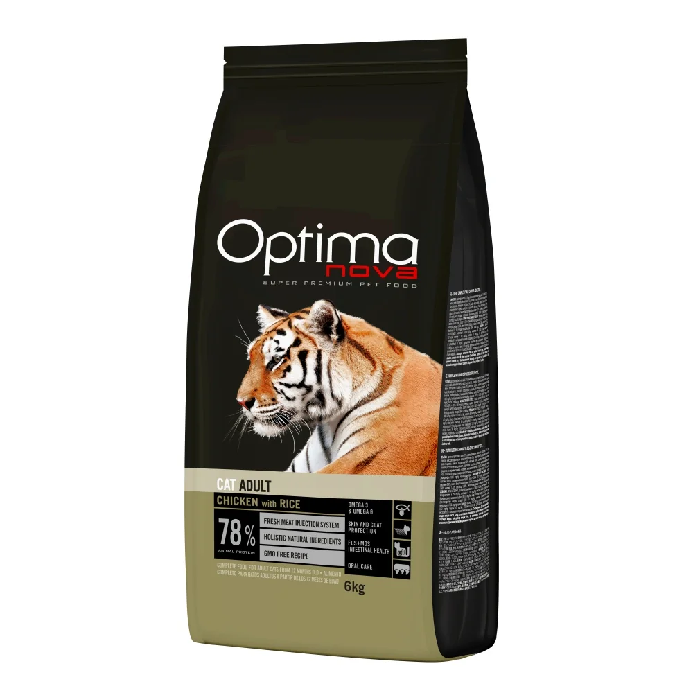 OPTIMAnova Cat Adult Chicken & Rice 6 kg 
