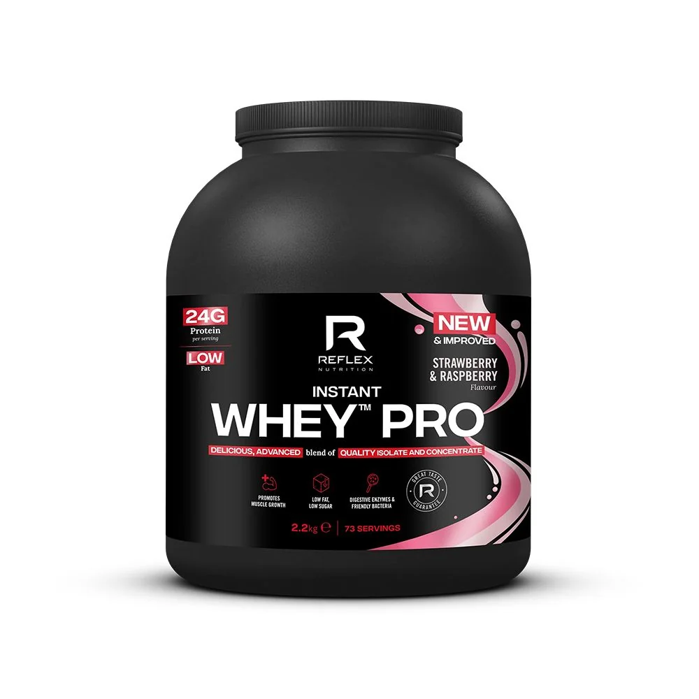 Reflex Nutrition Instant Whey PRO jahoda a malina 2,2 kg