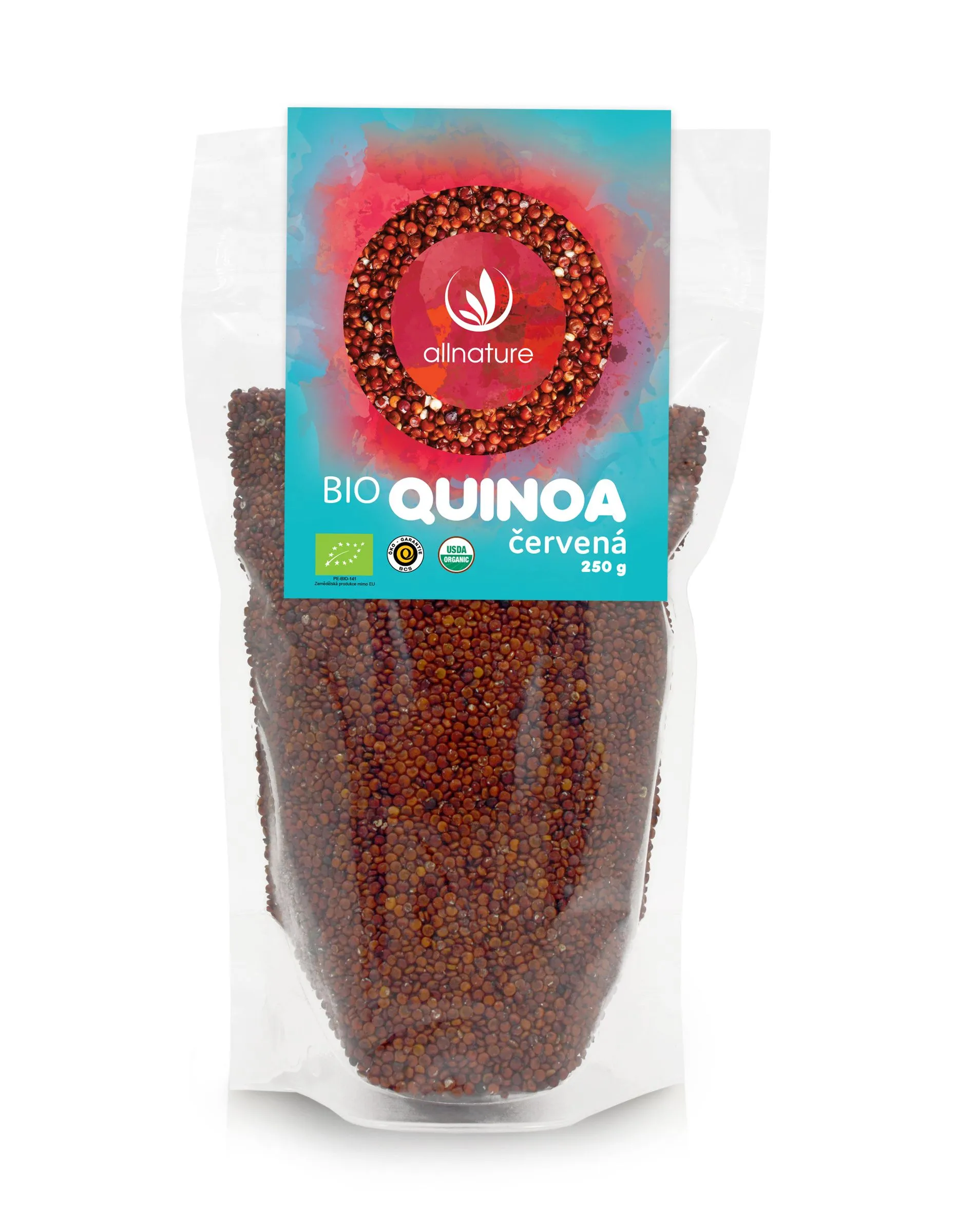 Allnature Quinoa červená BIO 250 g