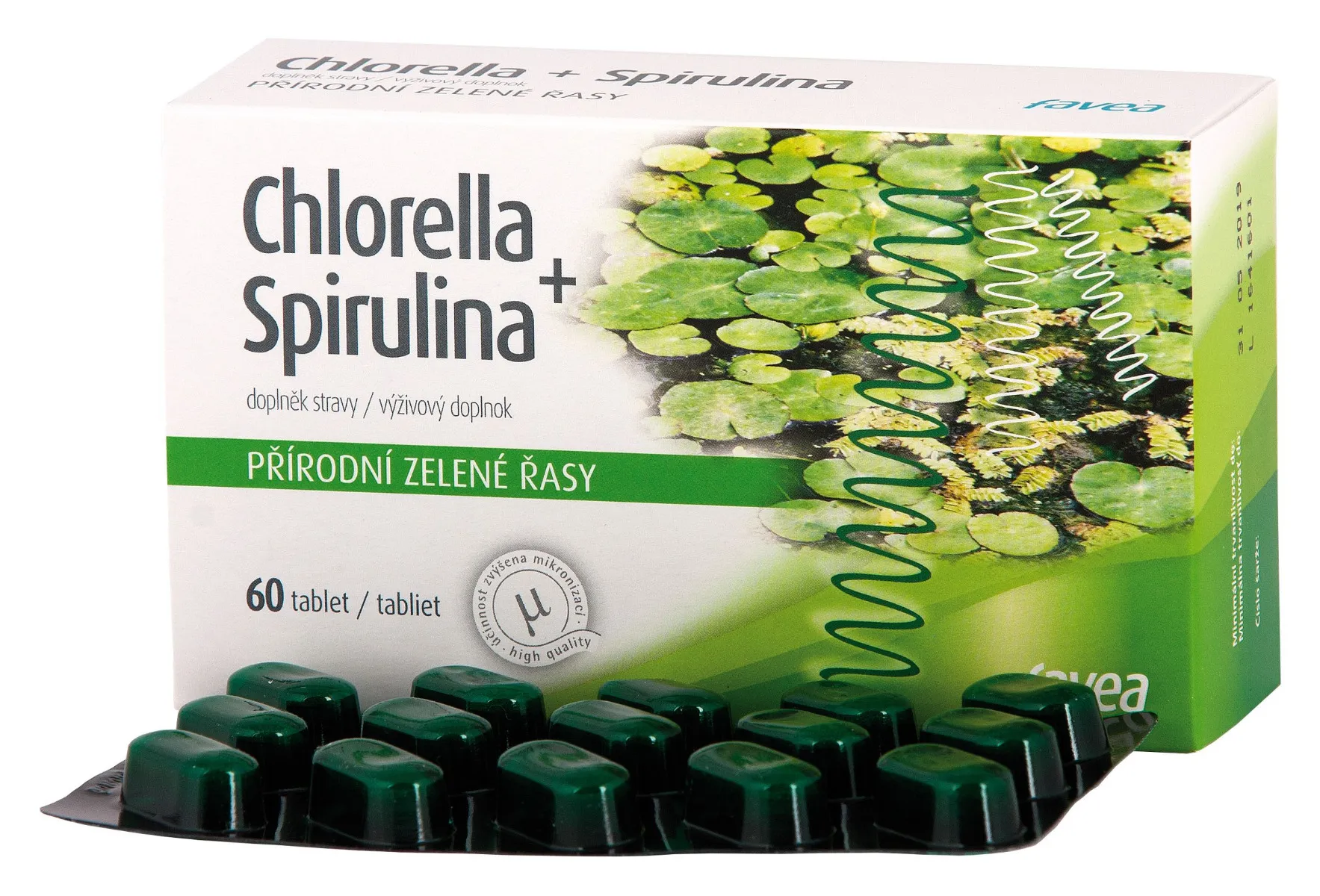 Favea Chlorella + Spirulina