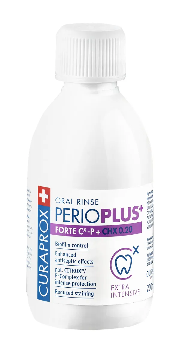 Curaprox Perio Plus+ Forte ústní voda 200 ml