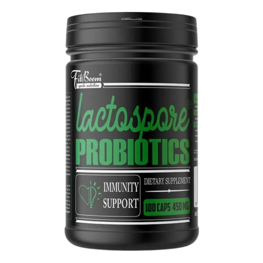 FitBoom LactoSpore Probiotics - 100 kapslí