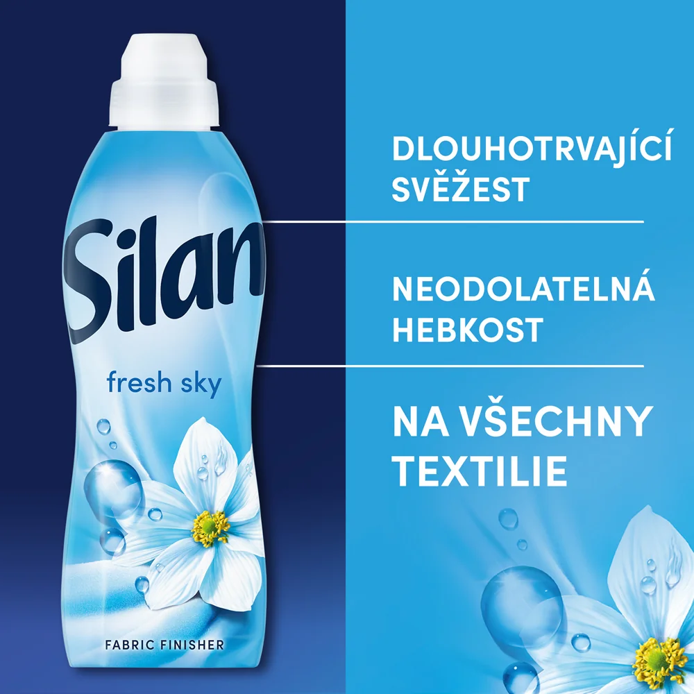 Silan Aviváž Classic Fresh Sky 1,672 l 76 dávek 76 dávek