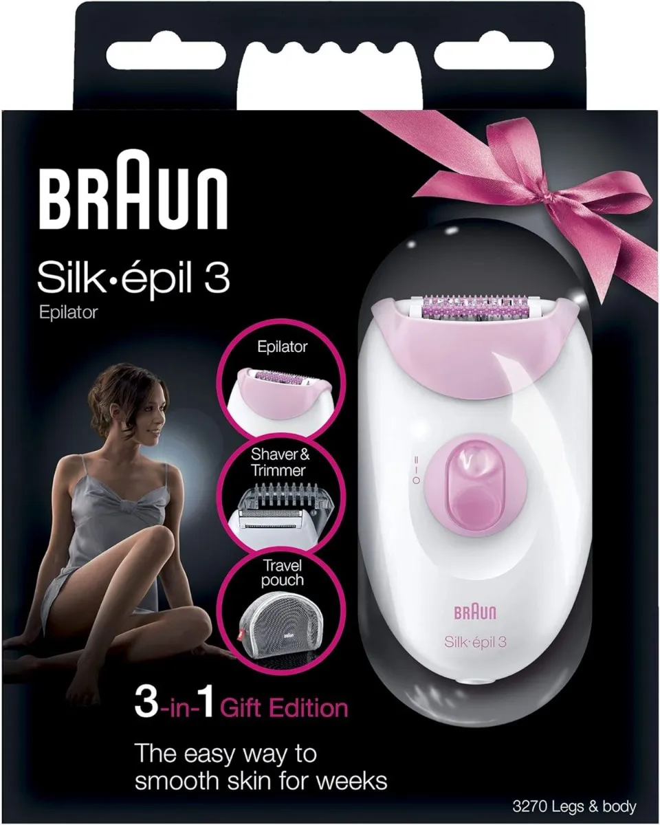 Braun Silk-épil 3-270 epilátor pink