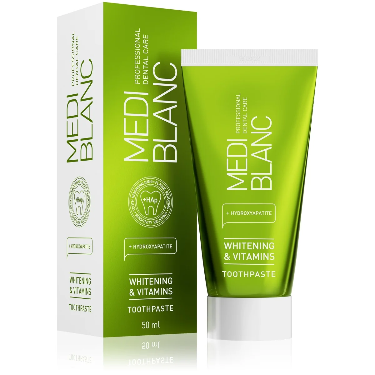 MEDIBLANC Whitening & Vitamins Toothpaste bělicí zubní pasta 50 ml