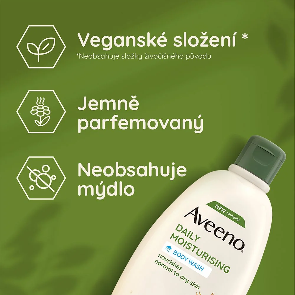Aveeno Daily Moisturising Sprchový gel 500 ml