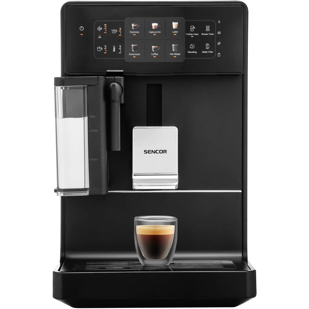 SENCOR SES 9300BK Espresso automatický kávovar černý