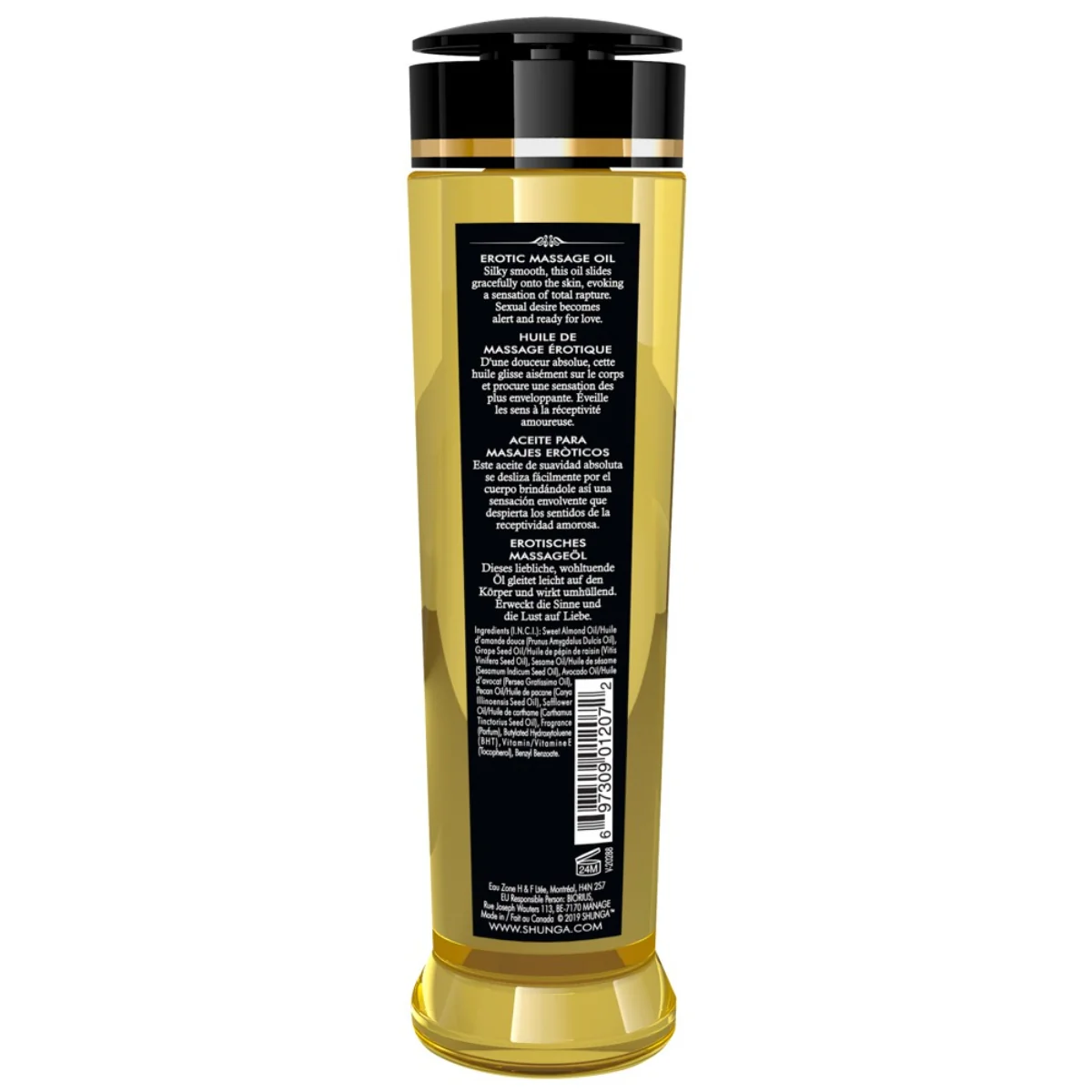 Shunga Desire masážní olej vanilka (240 ml)