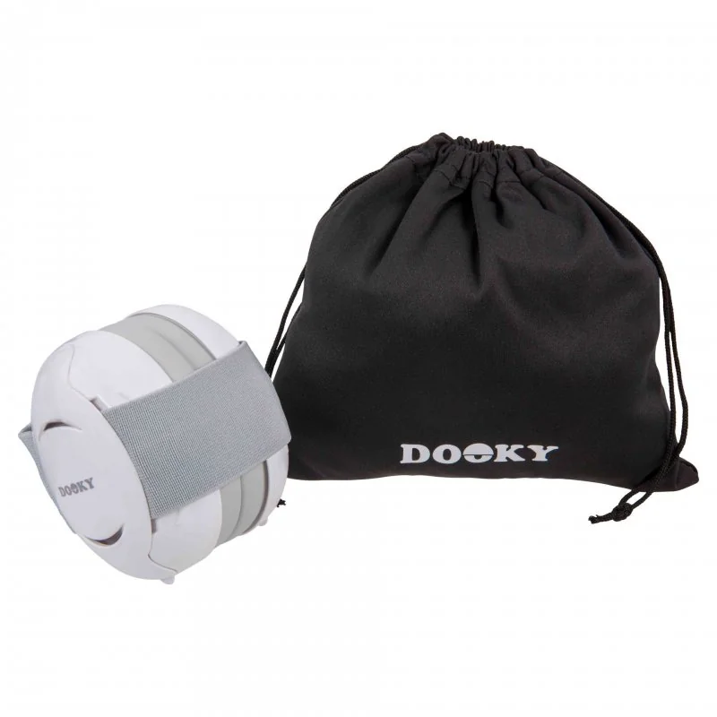 Dooky chrániče sluchu BABY 0-36m White