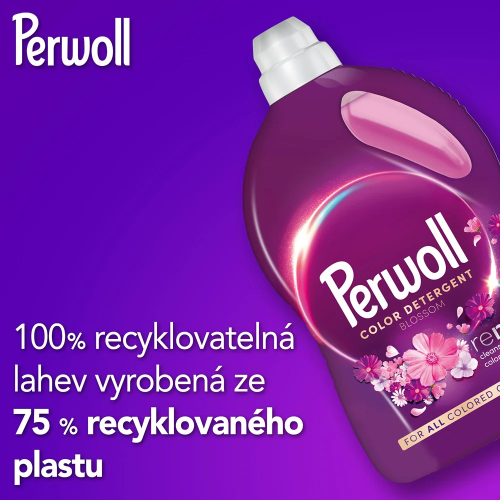 Perwoll Prací gel Blossom 3 l 60 dávek