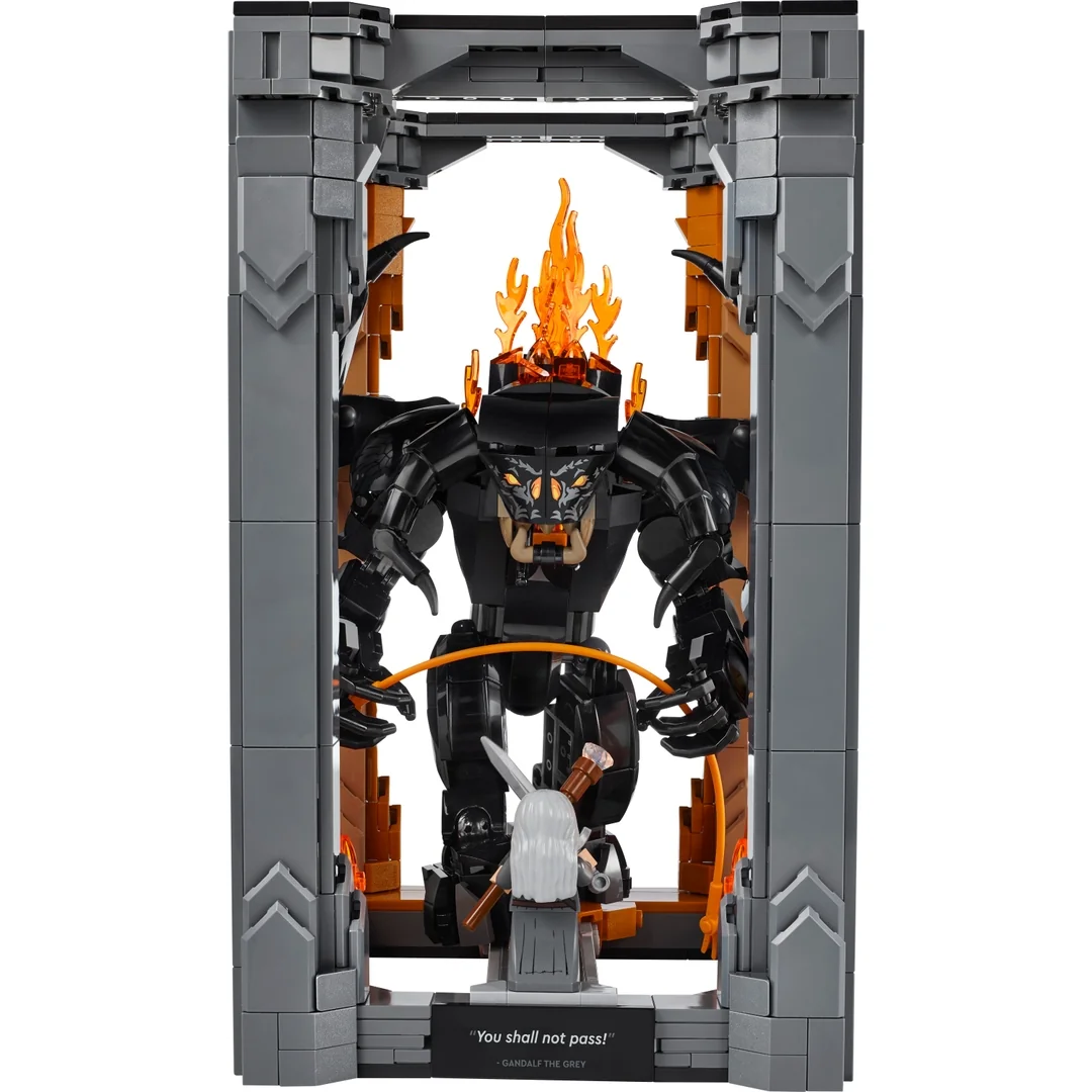 LEGO® Icons 10367 Knižní zarážka: Pán prstenů - Balrog™