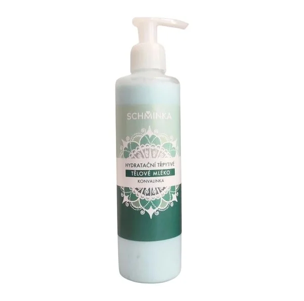 Schminka Třpytivé tělové mléko s vůní konvalinek 250 ml