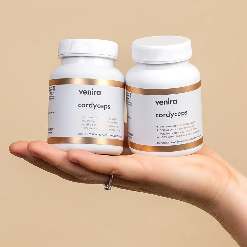 Venira Cordyceps 60 kapslí