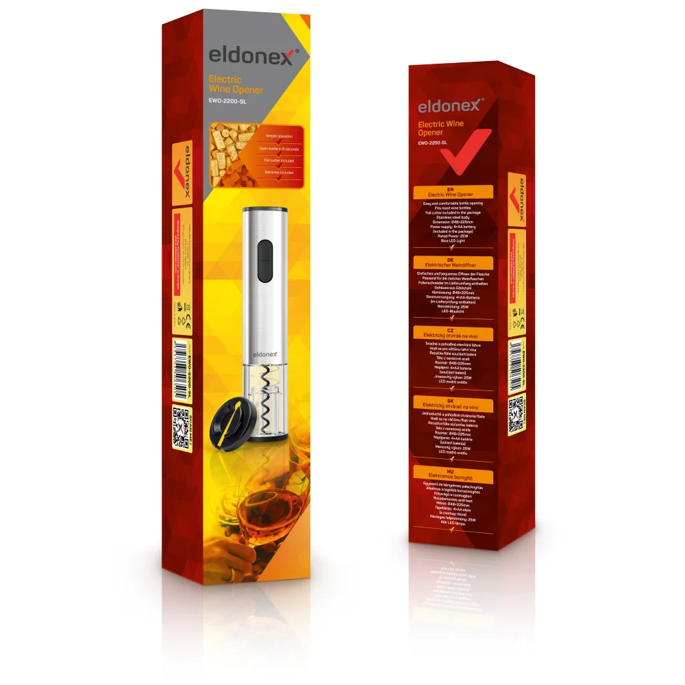 Eldonex WineSpin Premium elektrický otvírák na víno 1 ks
