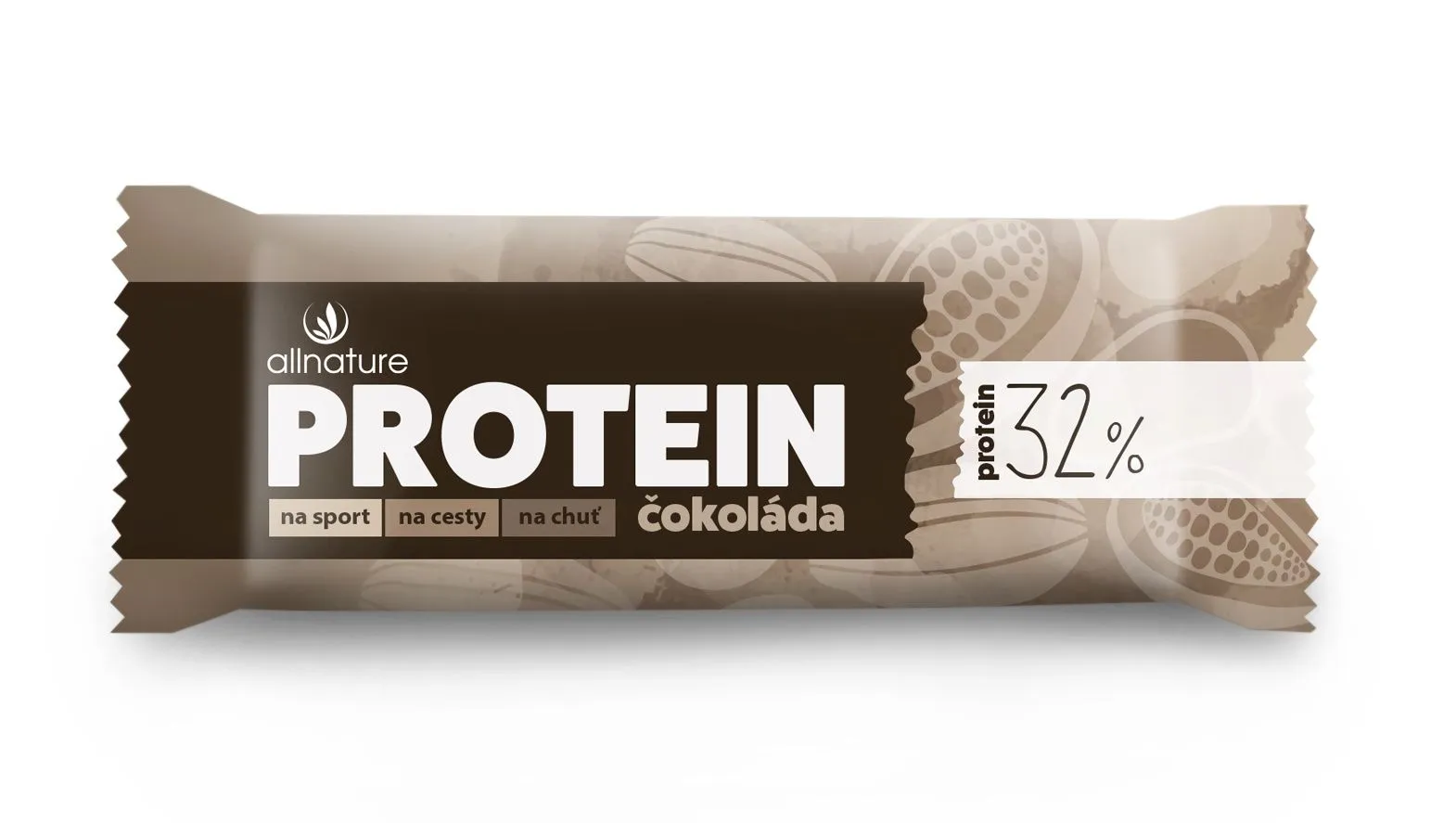 Allnature Proteinová tyčinka 32% čokoláda 35 g