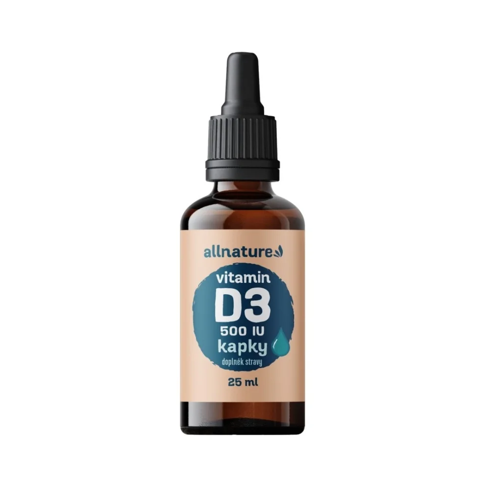 Allnature Vitamin D3 500 IU 25 ml