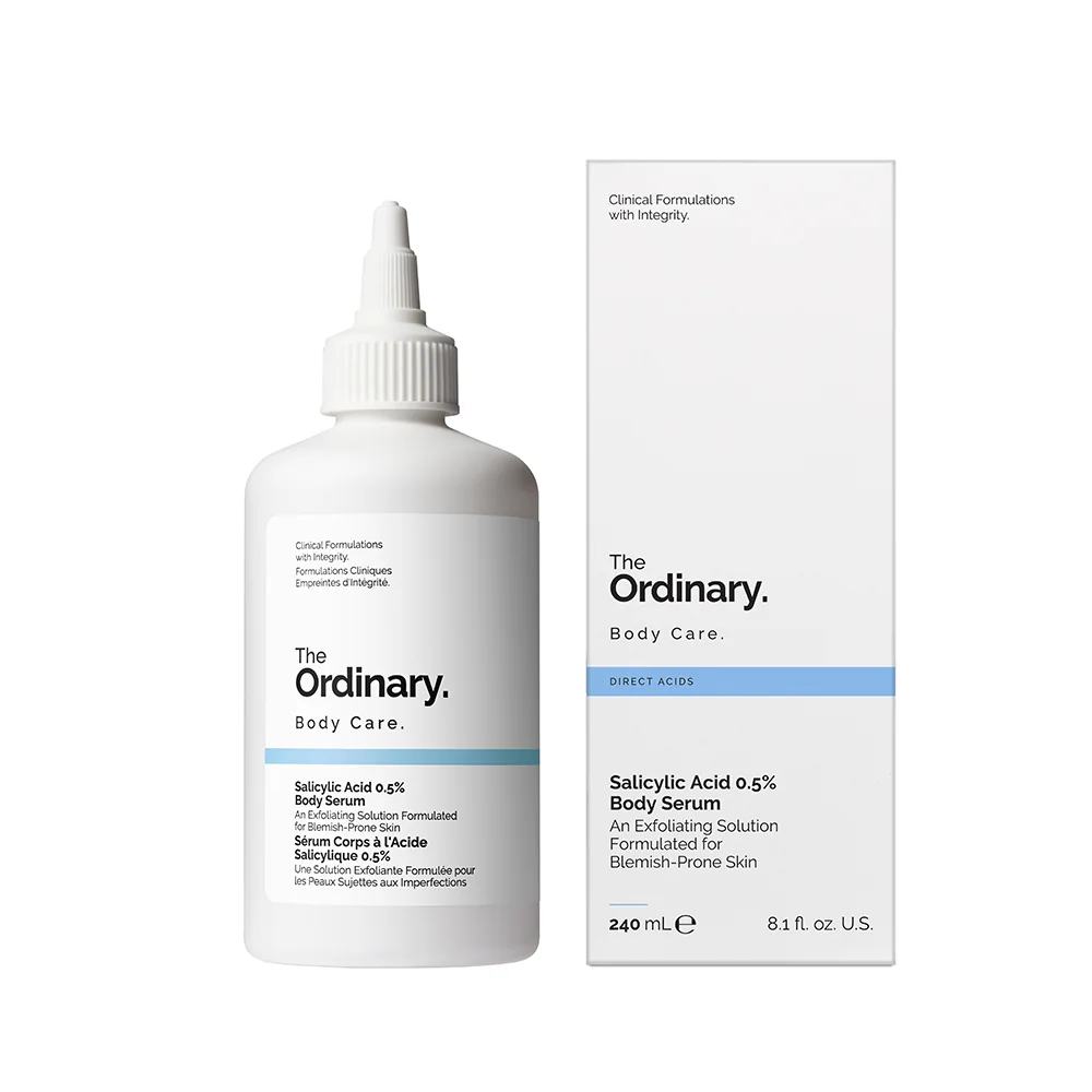 The Ordinary Salicylic Acid 0.5% Body Serum exfoliační tělové sérum 240 ml