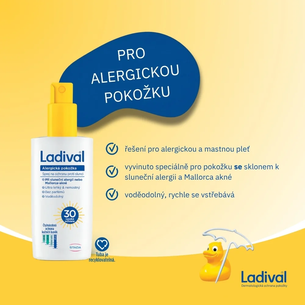Ladival Alergická pokožka OF30 sprej 150 ml