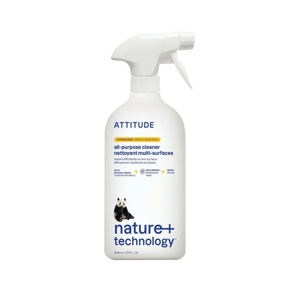 ATTITUDE Univerzální čistič s vůní citronové kůry rozprašovač 800 ml