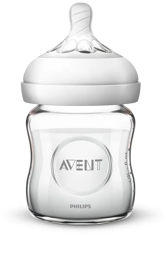 Philips Avent Láhev Natural 120 ml 1 ks skleněná