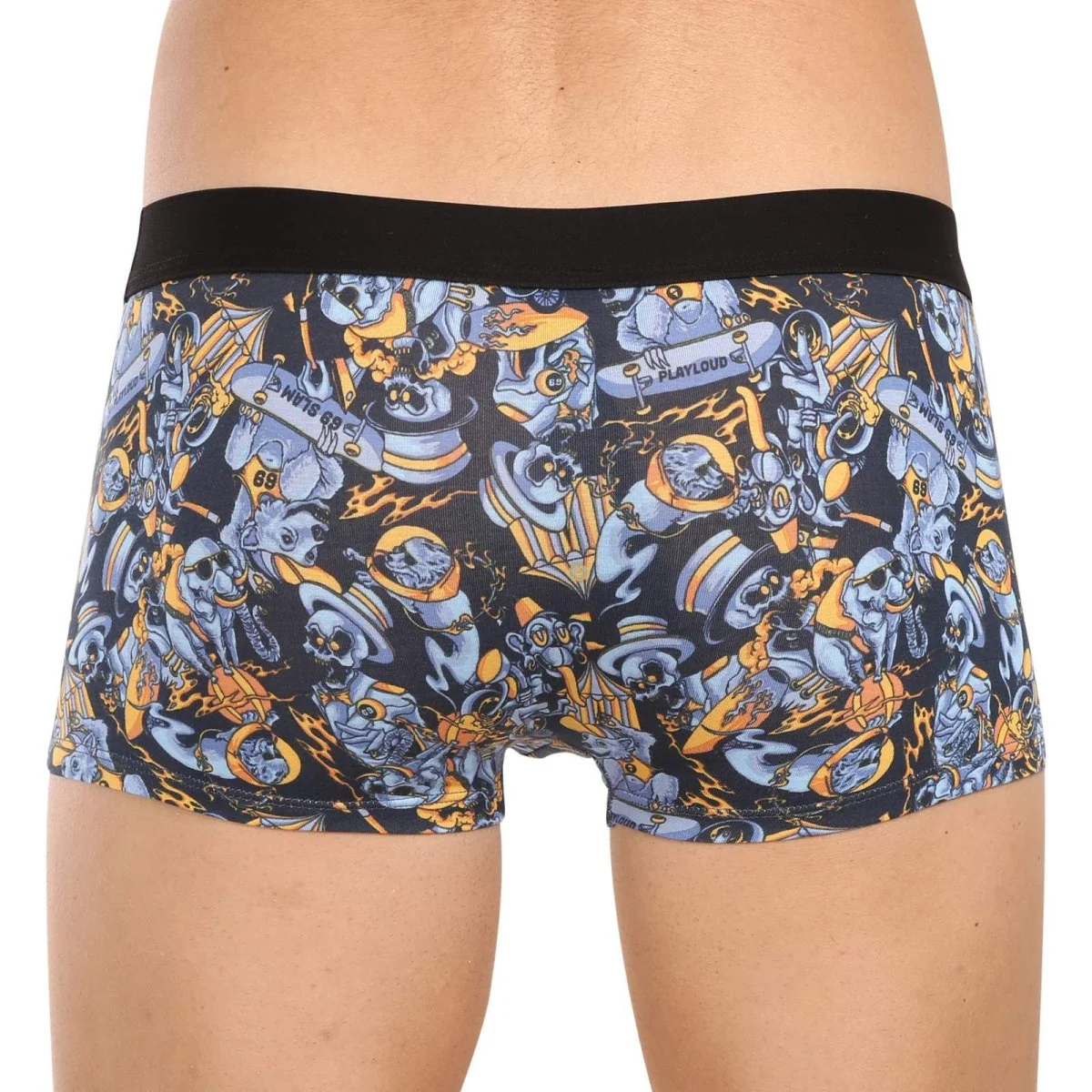 69SLAM Pánské boxerky hip bamboo greatest show elijah (MHBGSW-BB) M