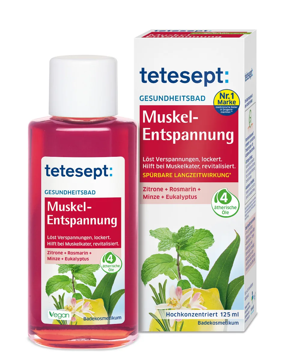 Tetesept Uvolnění svalů koupel 125 ml