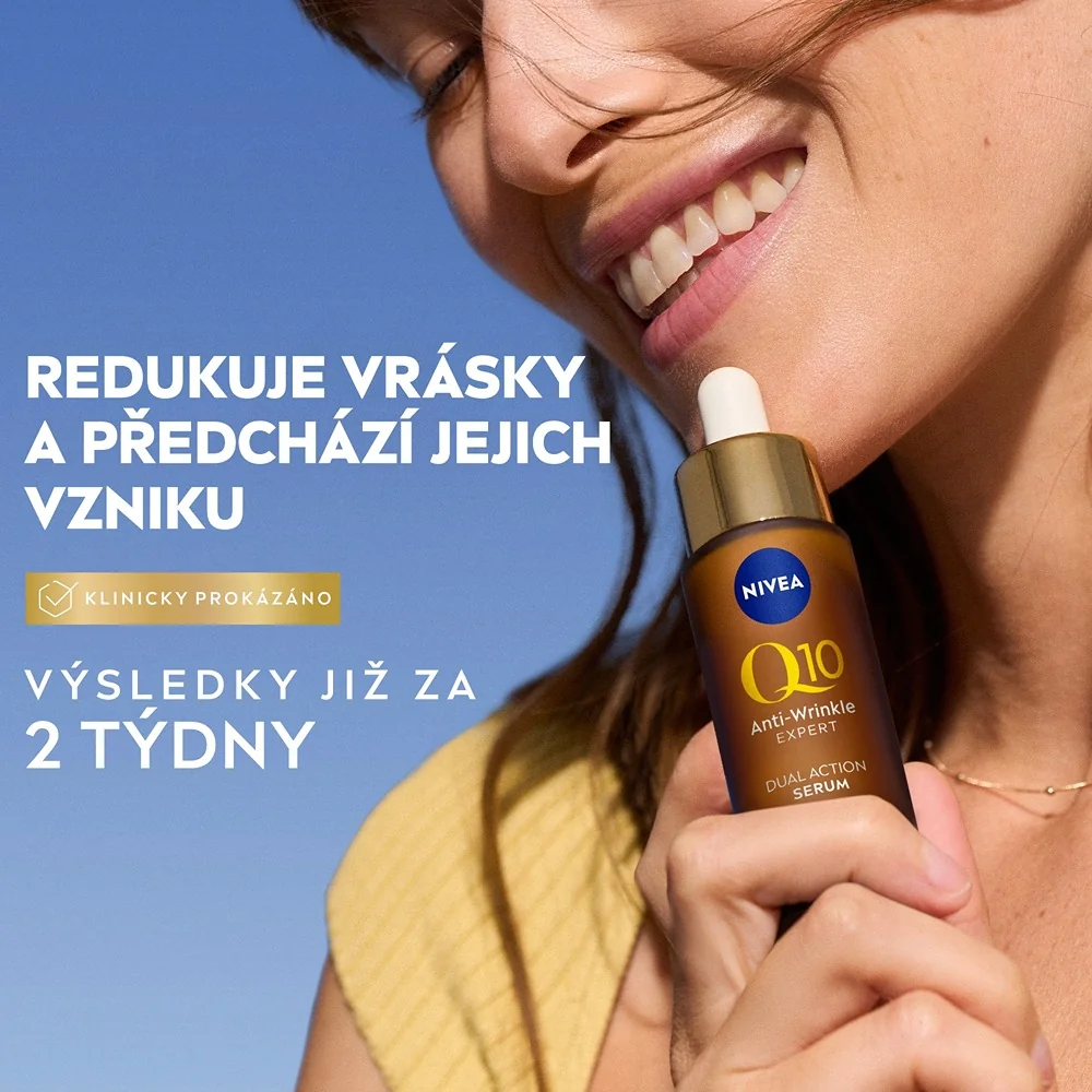 Nivea Q10 Expert Duální sérum proti vráskám 30 ml