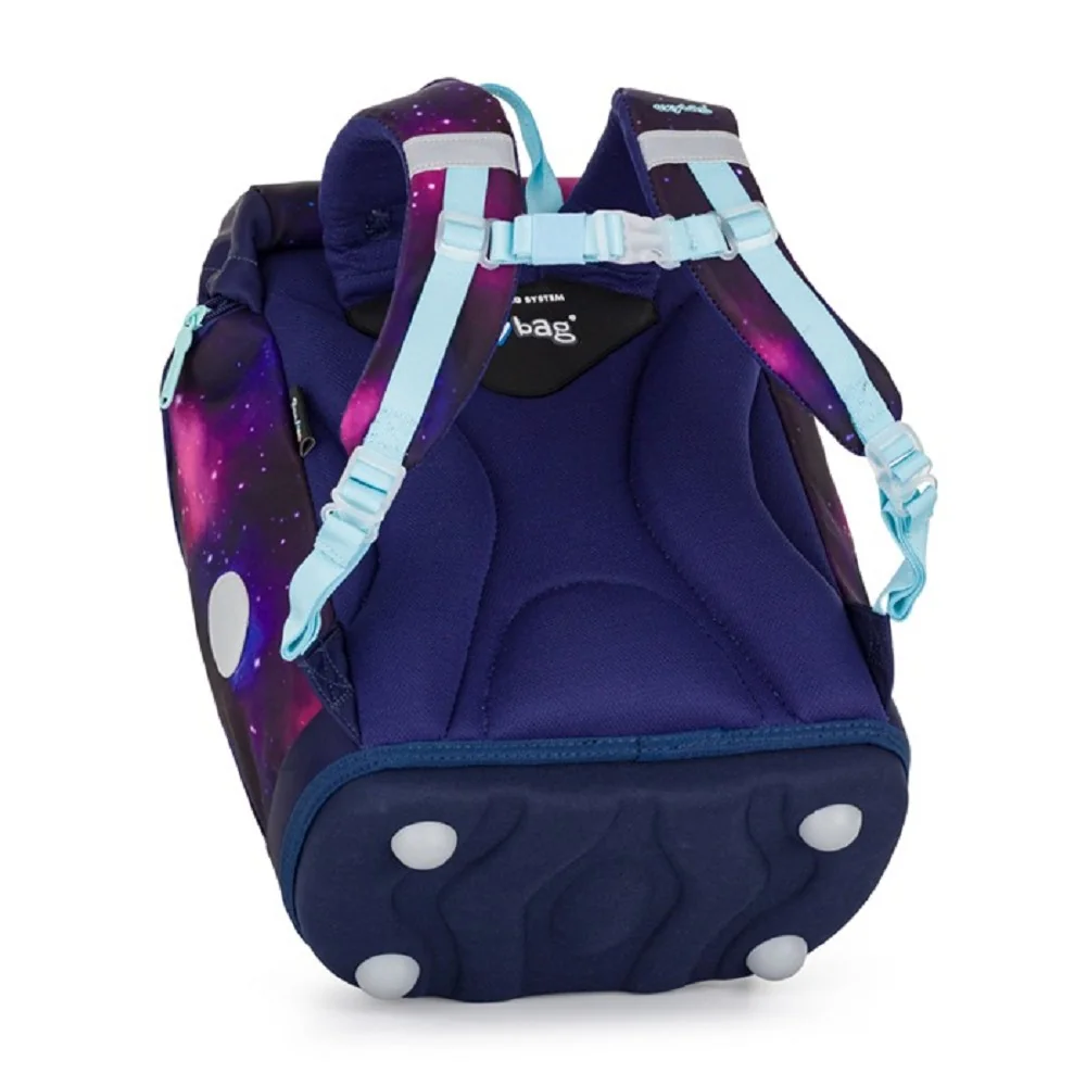 Oxybag OXY SHERPY - školní set Motýl 4 ks: batoh, penál, sáček, placky batoh, penál, sáček