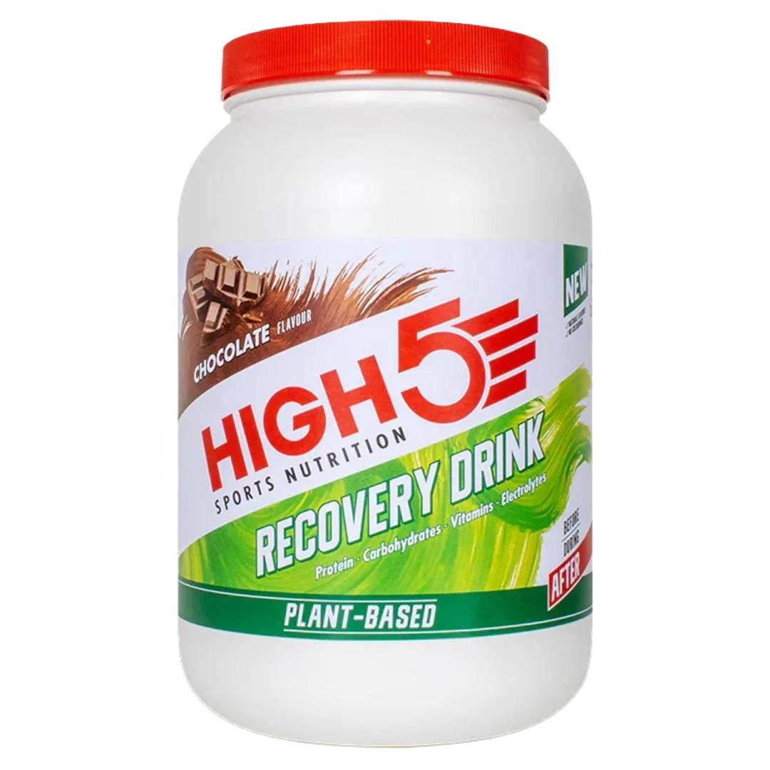 HIGH5 Recovery Drink Plant Based 1,6kg - čokoláda