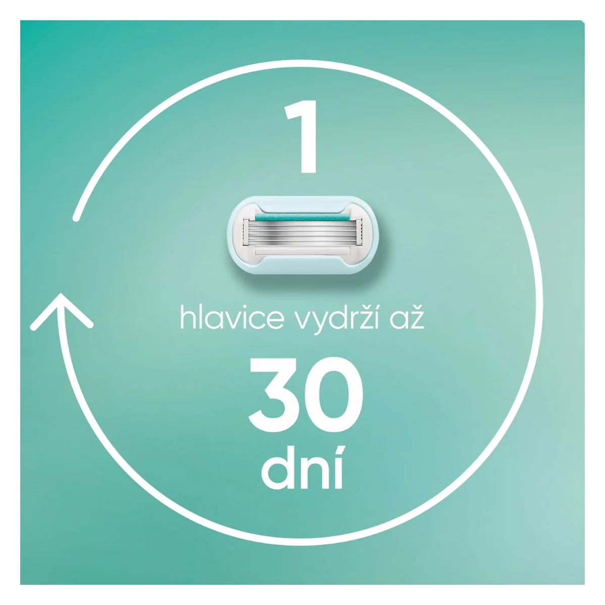 Gillette Venus Pro Smooth Sensitive dámské holicí hlavice + kryt 10 ks