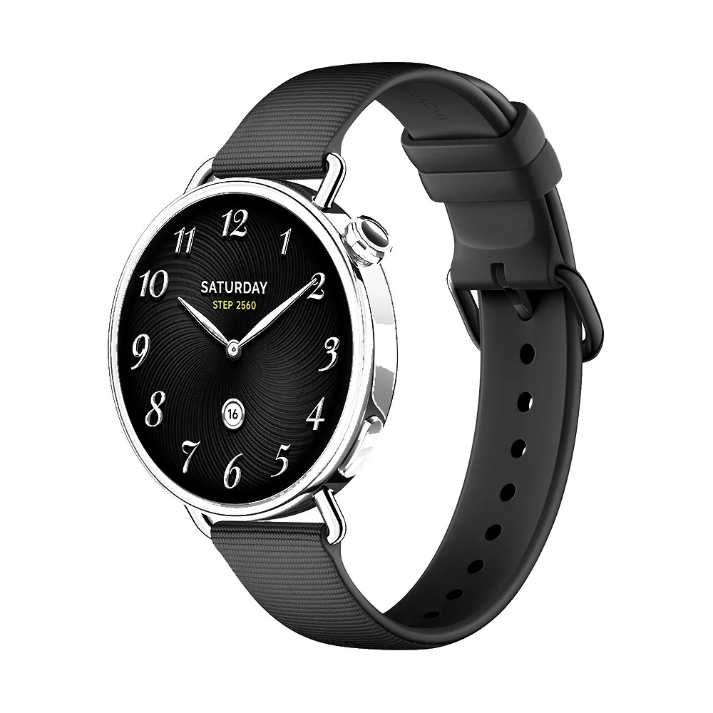 Xiaomi Watch S4 41mm - Black Fluororubber chytré hodinky