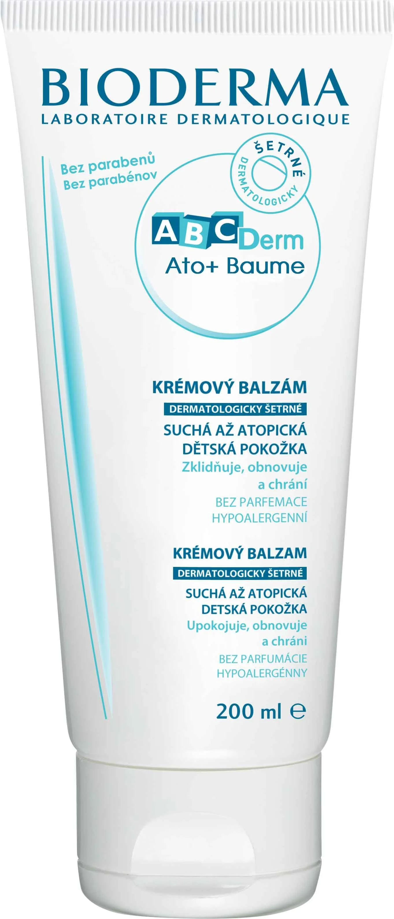 BIODERMA ABCDerm Ato+ Baume ochranný krémový balzám 200ml