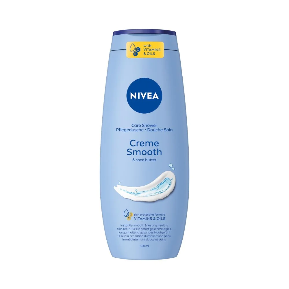 Nivea Creme Smooth pečující sprchový gel 500 ml