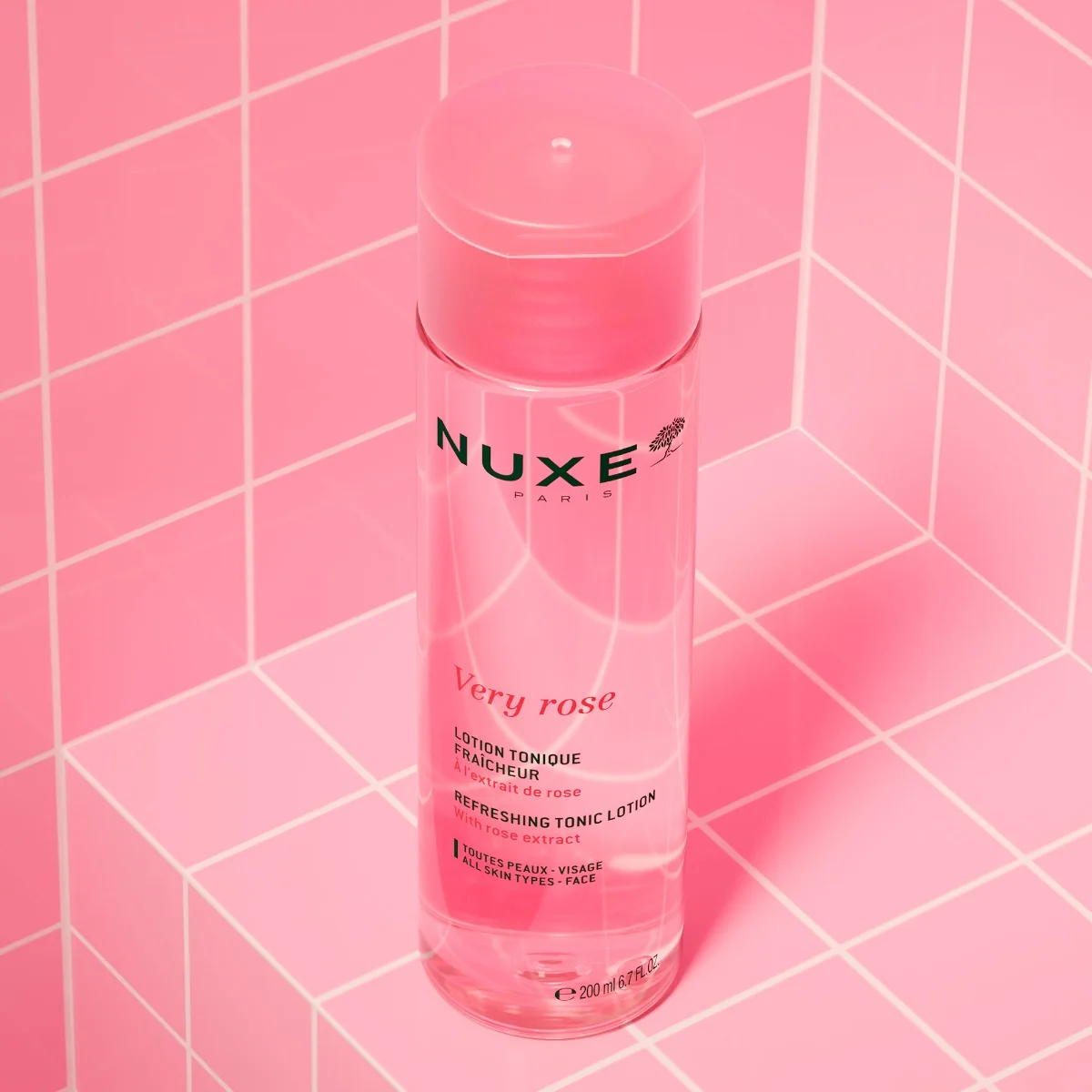 Nuxe Very Rose Osvěžující pleťové tonikum 200 ml