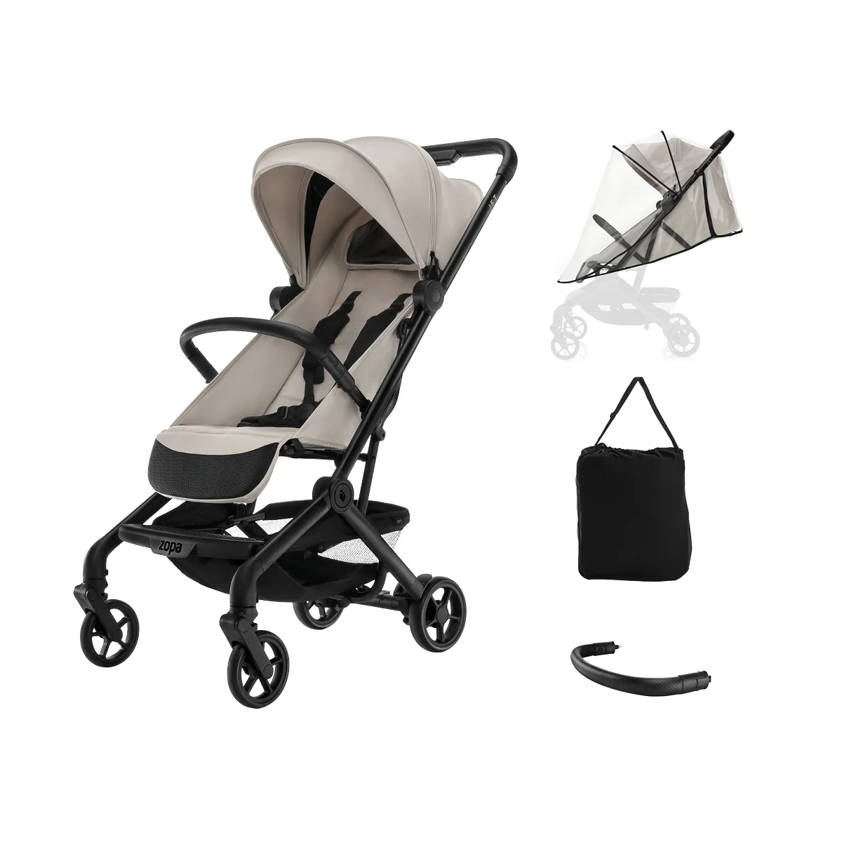 Zopa Sportovní kočárek Jet, Ivory Beige 1 