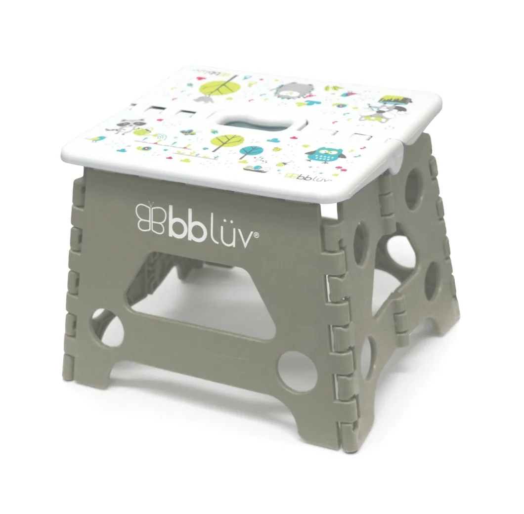 Bblüv Skládací stupínek Stëp 1 ks Grey