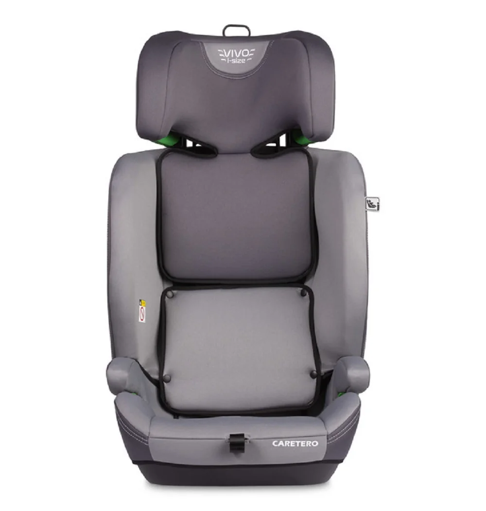 Caretero Autosedačka Vivo I Size, 76-150 - šedá