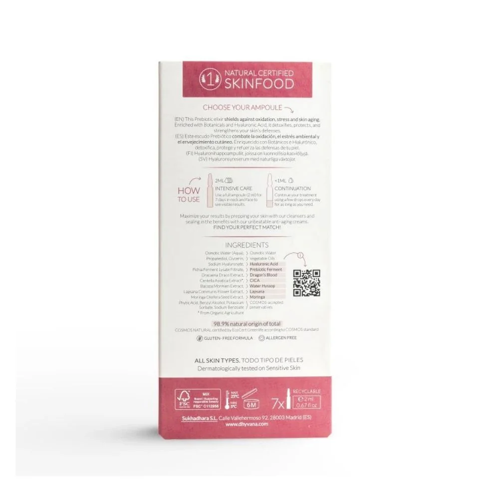 Dhyvana Přírodní ochranné antioxidační sérum Antiox Protect 7x2 ml