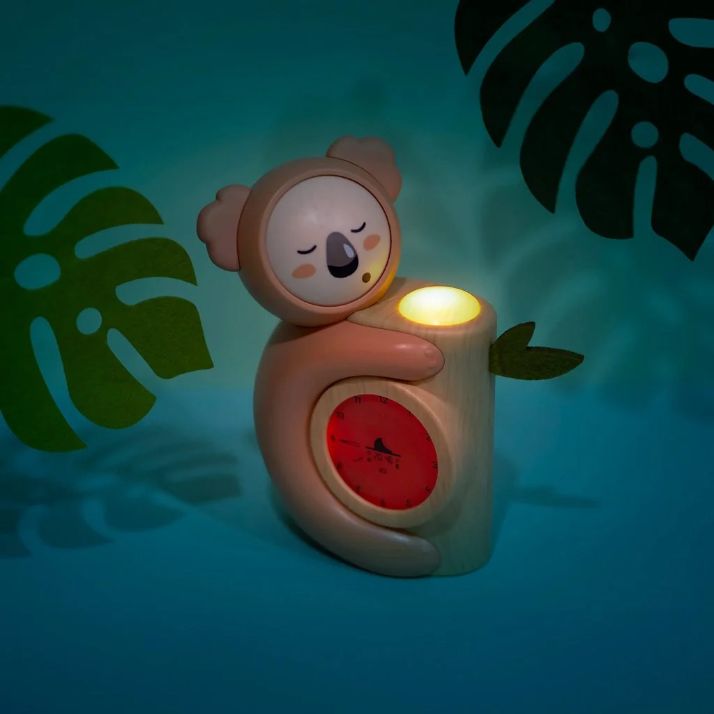 Pabobo Budík dětský se světýlkem Koala